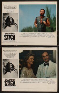 6d691 STICK 8 English LCs '85 Burt Reynolds, George Segal, Candice Bergen, Elmore Lenoard