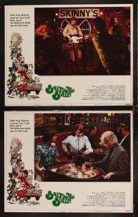 6d102 BALTIMORE BULLET 8 LCs '80 James Coburn, Omar Sharif, pool hustling & poker gambling!