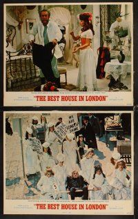 6d817 BEST HOUSE IN LONDON 7 LCs '69 David Hemmings, Joanna Pettet, George Sanders, X-rated!
