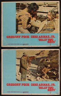 6d124 BILLY TWO HATS 8 LCs '74 outlaw cowboys Gregory Peck & Desi Arnaz Jr.!