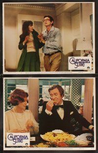 6d162 CALIFORNIA SUITE 8 LCs '78 Alan Alda, Michael Caine, Jane Fonda, all-star cast!