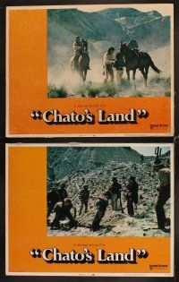 6d185 CHATO'S LAND 8 LCs '72 Charles Bronson, Jack Palance, James Whitmore, Michael Winner