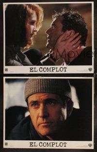 6d203 CONSPIRACY THEORY 8 Spanish/U.S. LCs '97 Mel Gibson, Julia Roberts, Patrick Stewart