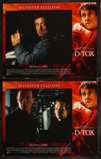 6d253 D-TOX 8 LCs '01 Sylvester Stallone, Charles Dutton, Polly Walker, Robert Patrick!
