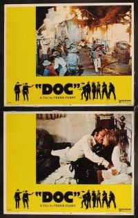 6d828 DOC 7 LCs '71 Stacy Keach, Faye Dunaway, Harris Yulin as Wyatt Earp, directed by Frank Perry!