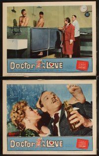 6d241 DOCTOR IN LOVE 8 LCs '61 an epidemic of fun & frolic 11 out of 10 doctors recommend!