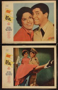 6d245 DON'T GIVE UP THE SHIP 8 LCs '59 wacky Navy man Jerry Lewis, pretty Dina Merrill!