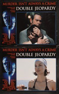 6d247 DOUBLE JEOPARDY 8 LCs '99 Tommy Lee Jones, Ashley Judd, directed by Bruce Beresford!
