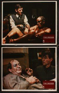 6d252 DRESSER 8 LCs '84 master aging actor Albert Finney & his loyal assistant Tom Courtenay!