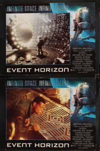 6d270 EVENT HORIZON 8 LCs '97 Laurence Fishburne, Sam Neill, Kathleen Quinlan, terror in space!
