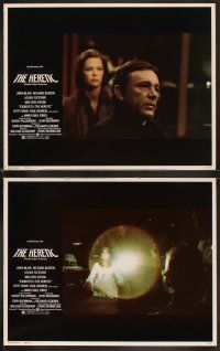 6d273 EXORCIST II: THE HERETIC 8 LCs '77 wild image of Louise Fletcher, Max Von Sydow & ghosts!