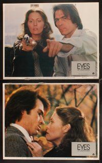 6d275 EYES OF LAURA MARS 8 LCs '78 Irvin Kershner, Tommy Lee Jones, psychic Faye Dunaway!