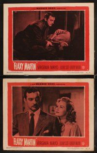 6d296 FLAXY MARTIN 8 LCs '49 Virginia Mayo is a bad girl with a heart of ice, Zachary Scott!
