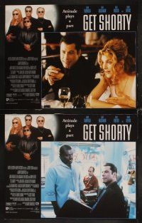 6d831 GET SHORTY 7 LCs '95 John Travolta, Danny DeVito, Gene Hackman, sexy Rene Russo!