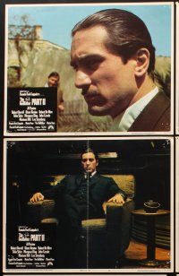 6d934 GODFATHER PART II 6 LCs '74 Al Pacino in Francis Ford Coppola classic crime sequel!