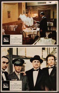 6d933 GODFATHER 6 LCs '72 Marlon Brando, Al Pacino, James Caan, John Cazale, Coppola classic!