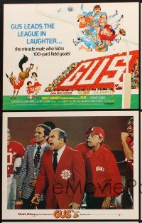6d031 GUS 9 LCs '76 Walt Disney, Don Knotts & Tim Conway, football playing mule!