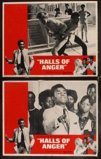 6d355 HALLS OF ANGER 8 LCs '70 Calvin Lockhart, a war between 3000 black kids & 60 white kids!