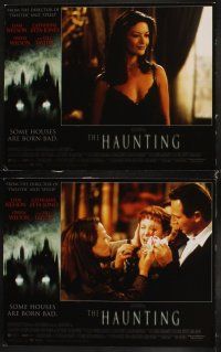 6d370 HAUNTING 8 LCs '99 Liam Neeson, Catherine Zeta-Jones, Lili Taylor, creepy house!