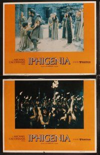 6d419 IPHIGENIA 8 LCs '78 Michael Cacoyannis' Ifigeneia, based on the tragedy by Euripides, Greek!