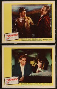 6d462 LISA 8 LCs '62 Stephen Boyd, Dolores Hart, The Inspector!