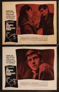 6d470 LONELINESS OF THE LONG DISTANCE RUNNER 8 LCs '62 Michael Redgrave, Tony Richardson classic!