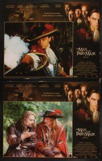 6d483 MAN IN THE IRON MASK 8 LCs '98 Leonardo DiCaprio, Irons, Malkovich, Depardieu, Byrne
