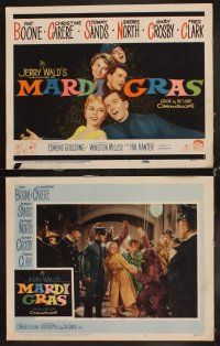6d491 MARDI GRAS 8 LCs '58 Pat Boone, Christine Carere, Tommy Sands, Sheree North!