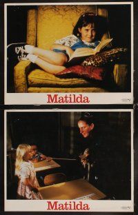 6d507 MATILDA 8 LCs '96 Danny Devito, cute Mara Wilson, Rhea Perlman!