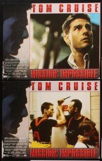 6d036 MISSION IMPOSSIBLE 9 LCs '96 Tom Cruise, Jean Reno, Brian De Palma directed!