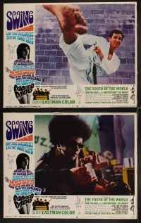 6d527 MONDO MOD 8 LCs '67 teen hippie mod surfing drugs documentary, great images!