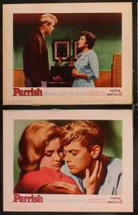 6d576 PARRISH 8 LCs '61 Troy Donahue, pretty Connie Stevens, directed by Delmer Daves!