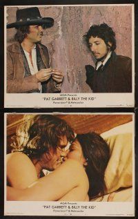6d581 PAT GARRETT & BILLY THE KID 8 LCs '73 James Coburn, Kristofferson, Bob Dylan, Sam Peckinpah