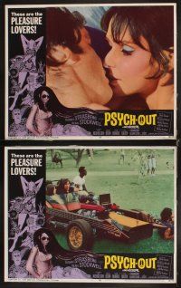 6d856 PSYCH-OUT 7 LCs '68 sexy pleasure lovers Susan Strasberg & young Jack Nicholson!