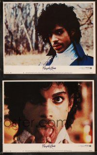 6d609 PURPLE RAIN 8 LCs '84 great images of Prince in his first motion picture!