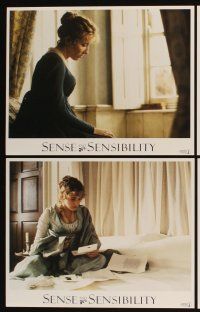 6d648 SENSE & SENSIBILITY 8 LCs '95 Ang Lee, Emma Thompson, Kate Winslet, Alan Rickman!