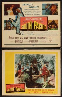 6d680 SOUTH PACIFIC 8 LCs '59 John Kerr & France Nuyen singing Younger Than Springtime!