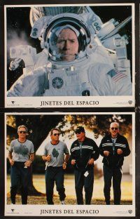 6d681 SPACE COWBOYS 8 Spanish/U.S. LCs '00 astronauts Clint Eastwood, Tommy Lee Jones, Sutherland, Garner