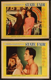 6d690 STATE FAIR 8 LCs '62 Pat Boone, Ann-Margret, Pamela Tiffin, Rodgers & Hammerstein musical!