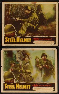 6d878 STEEL HELMET 7 LCs '51 Robert Hutton, Sam Fuller's story of our fighting G.I.s!