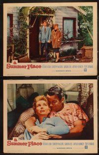 6d706 SUMMER PLACE 8 LCs '59 Delmer Daves, Richard Egan, Troy Donahue, sexy young Sandra Dee!