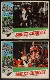 6d713 SWEET CHARITY 8 LCs '69 Bob Fosse musical starring Shirley MacLaine!