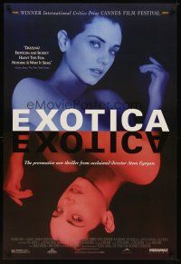 6g287 EXOTICA 1sh '96 Atom Egoyan directed, Mia Kirshner, Canadian nightclub sex!