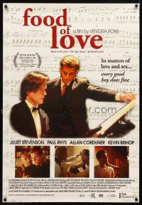 6g316 FOOD OF LOVE 1sh '02 Juliet Stevenson, Paul Rhys, Allan Corduner!