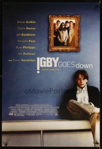 6g421 IGBY GOES DOWN 1sh '02 Kieran Culkin, Claire Danes, insanity is relative!