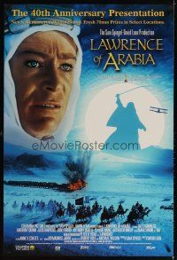 6g479 LAWRENCE OF ARABIA DS 1sh R02 David Lean classic starring Peter O'Toole!