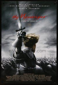 6g527 MESSENGER DS 1sh '99 Luc Besson, Milla Jovovich as Joan of Arc!