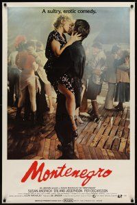 6g537 MONTENEGRO advance 1sh '81 Dusan Makavejev, Susan Anspach, sultry, erotic comedy!
