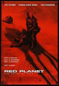 6g621 RED PLANET DS 1sh '00 Val Kilmer, Carrie-Ann Moss, Tom Sizemore, Mars sci-fi!