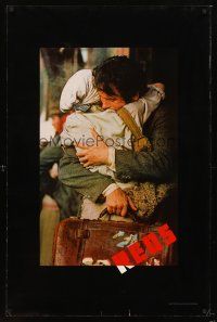 6g622 REDS 1sh '81 Warren Beatty as John Reed & Diane Keaton in Russia!